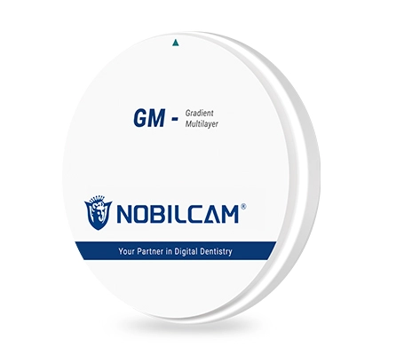 NOBILCAM GM-3D Градиентные многослойные циркониевые диски