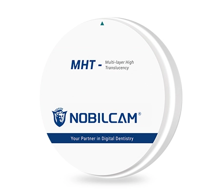 NOBILCAM MHT-Многослойные высокопрозрачные циркониевые диски